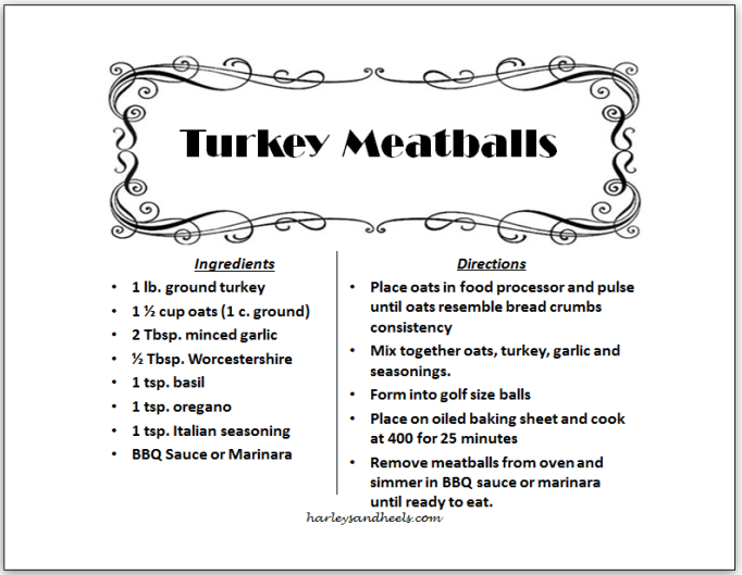 Turkey Meatball recipe