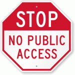 Stop-No-Public-Access-Sign-K-9170