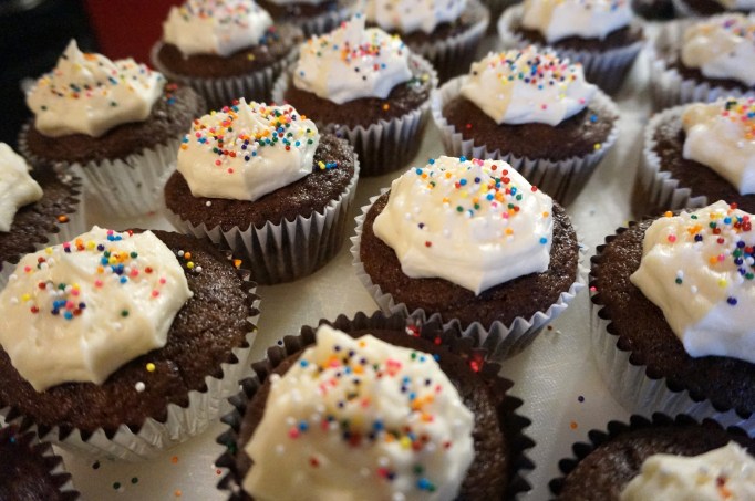 Chocolate Cupcakes W/ Buttercream Frosting
